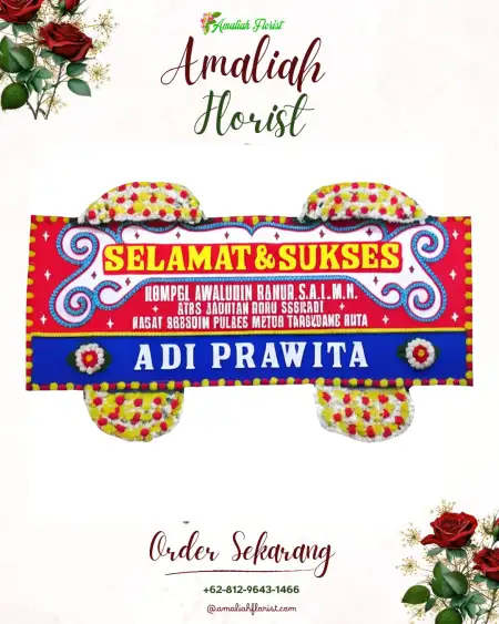 Papan Bunga Ucapan Selamat Cahayamekar